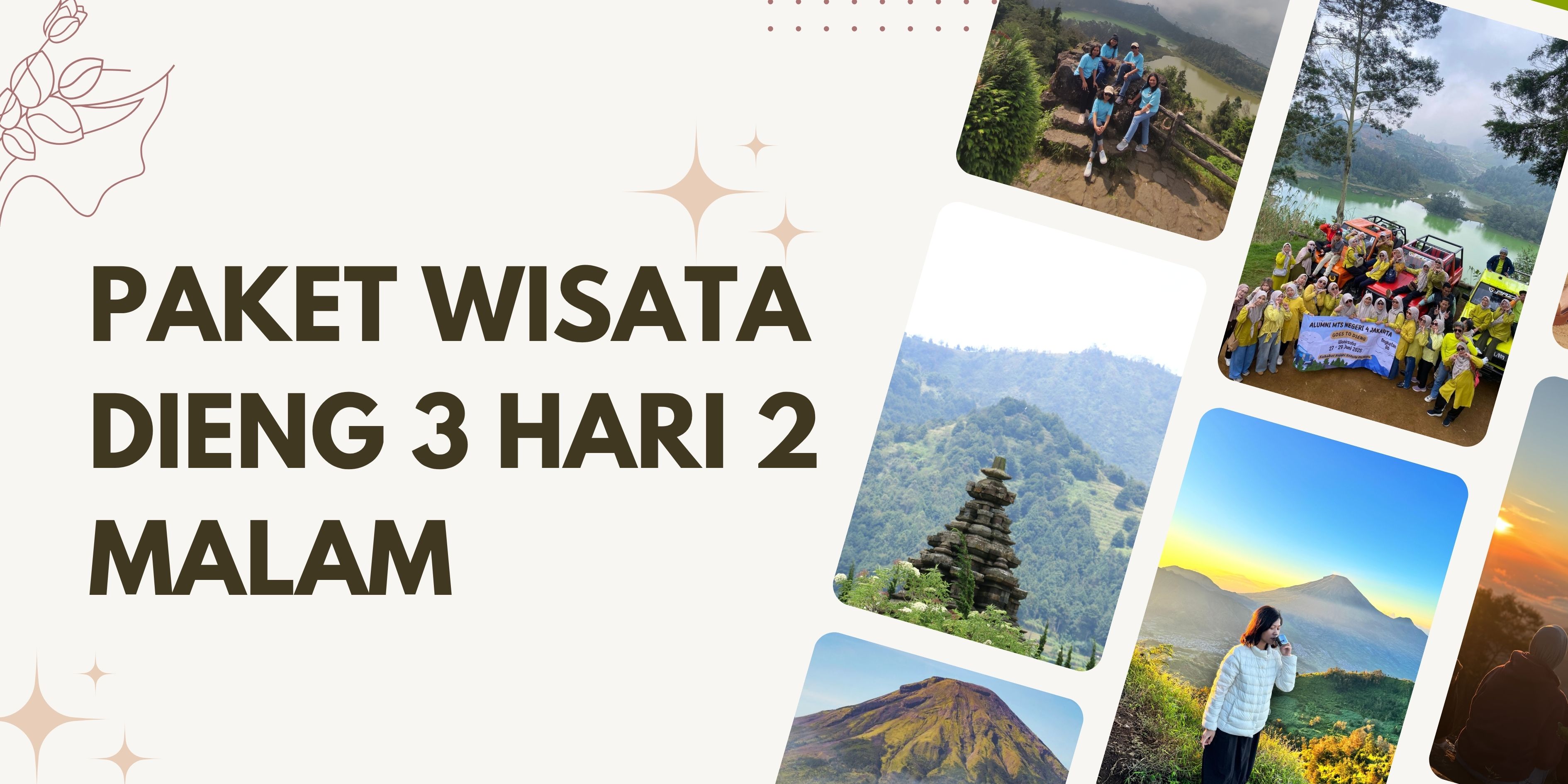 Paket Wisata Dieng 3 Hari 2 Malam