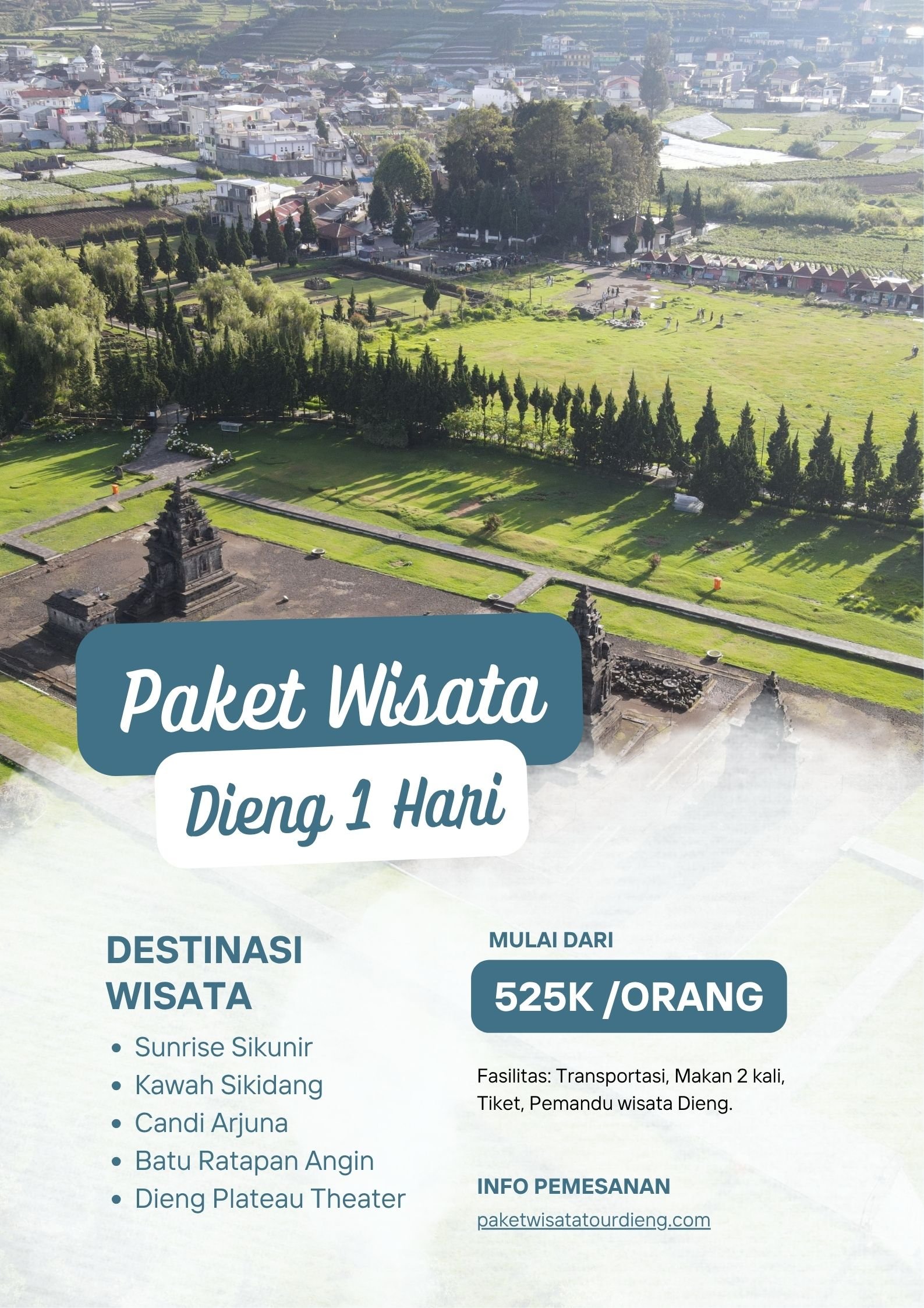 Paket Wisata Dieng 1 Hari