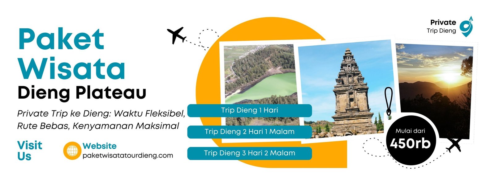 Paket Wisata Dieng, Wonosobo, Jawa Tengah