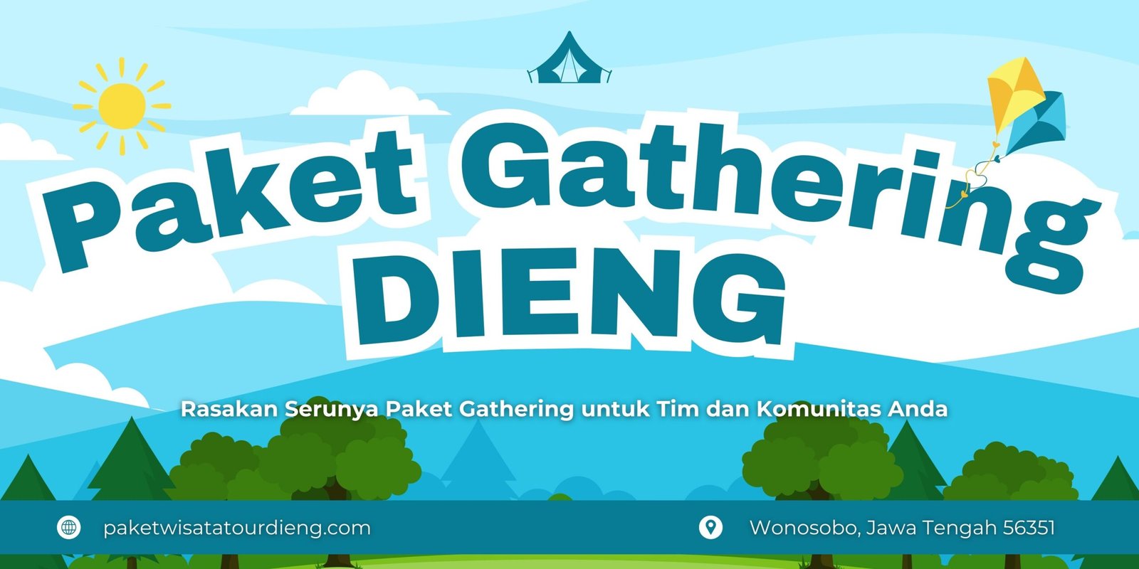 Paket Gathering Dieng Terbaik Untuk Outing Team Building dan Fun Games